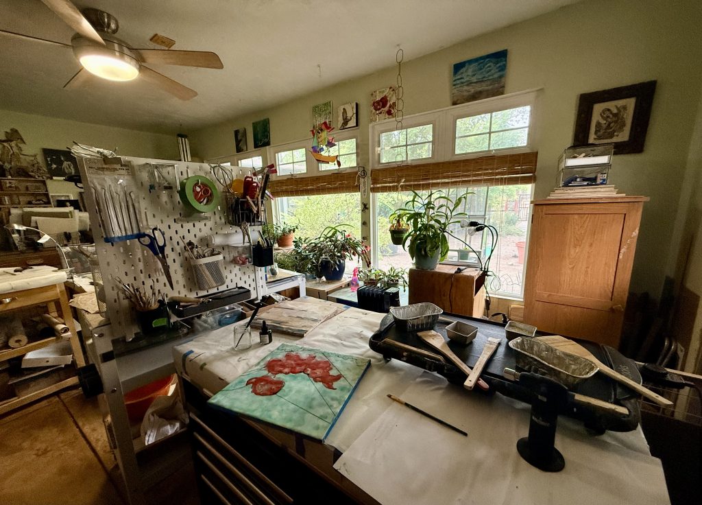 Friedje's studio